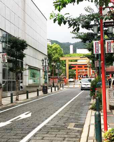 阪神 神戸三宮駅から「生田神社」への行き方