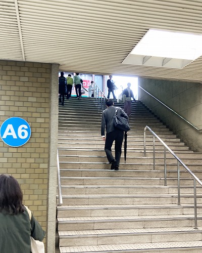 JR三ノ宮駅からメリケンパークへの徒歩での行き方