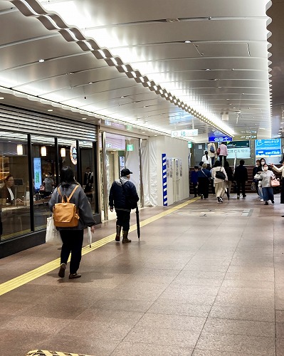 JR三ノ宮駅からメリケンパークへの徒歩での行き方