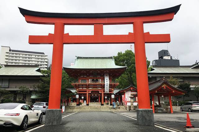 JR三ノ宮駅から生田神社への行き方