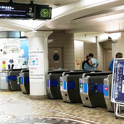 JR三ノ宮駅から地下鉄海岸線 三宮・花時計前駅への乗り換え方法