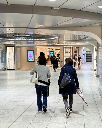 阪神 神戸三宮駅から神戸阪急への行き方