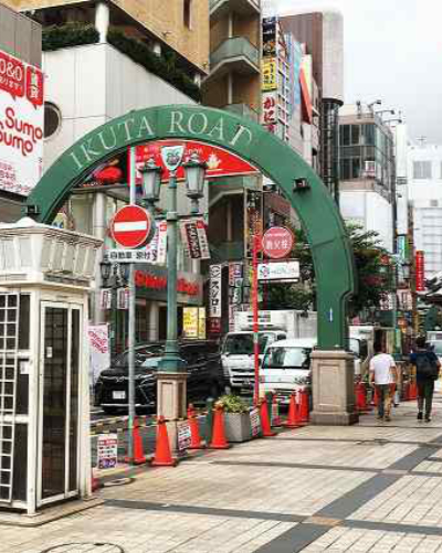 阪神 神戸三宮駅から「生田神社」への行き方