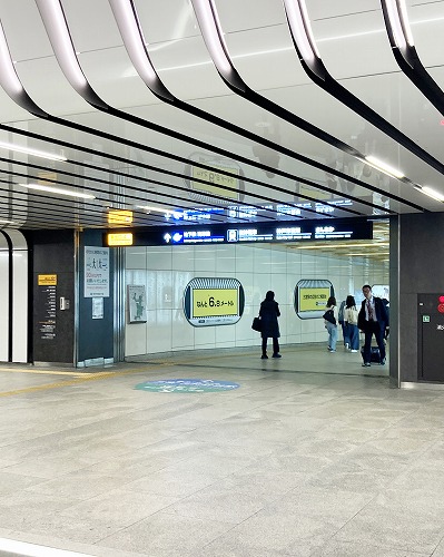 地下鉄西神・山手線 三宮駅から阪神 神戸三宮駅への乗り換え方法