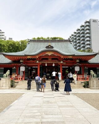 阪急 神戸三宮駅から生田神社への行き方