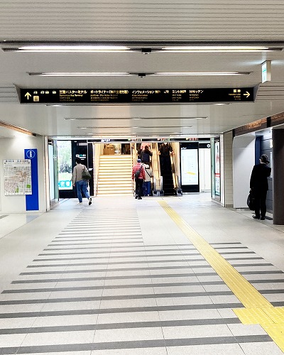 阪神 神戸三宮駅からミント神戸への行き方