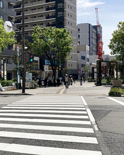 JR三ノ宮駅からJR神戸駅への徒歩での行き方