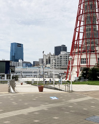 JR三ノ宮駅から神戸ハーバーランドへの徒歩での行き方