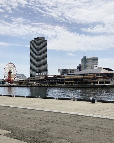 JR三ノ宮駅から神戸ハーバーランドへの徒歩での行き方