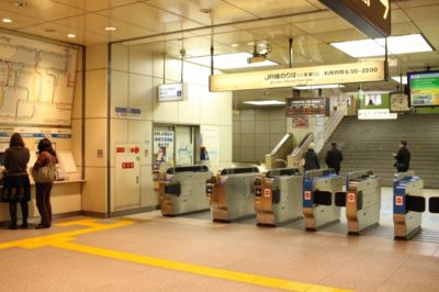 JR京都駅「八条東口」改札