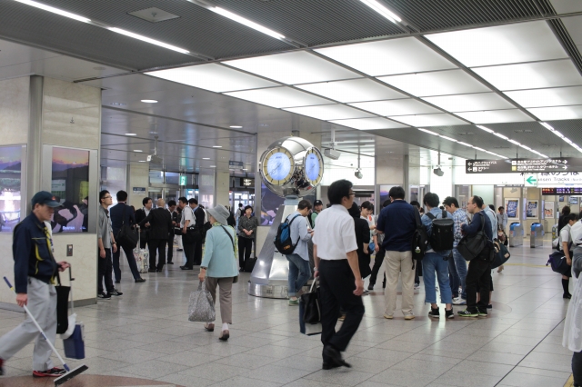 JR名古屋駅「銀の時計」