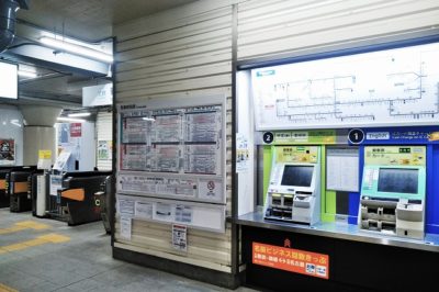 近鉄鶴橋駅「東改札口」