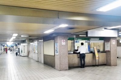 京阪淀屋橋駅「中央改札口」付近