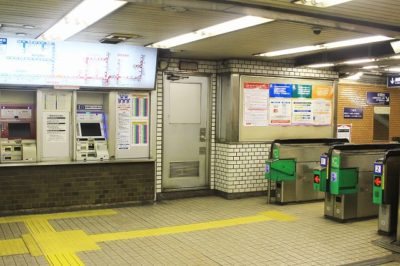 高速神戸線花隈駅「東改札口」