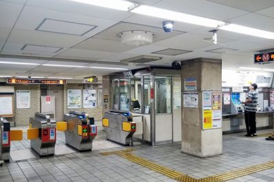 地下鉄動物園前駅（堺筋線・御堂筋線）「西改札」