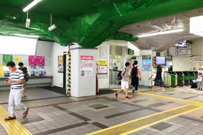 JR有楽町駅「京橋口」改札