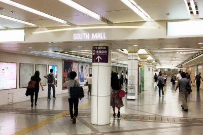 JR大阪駅「御堂筋口」改札から地下鉄東梅田駅(谷町線)への道順