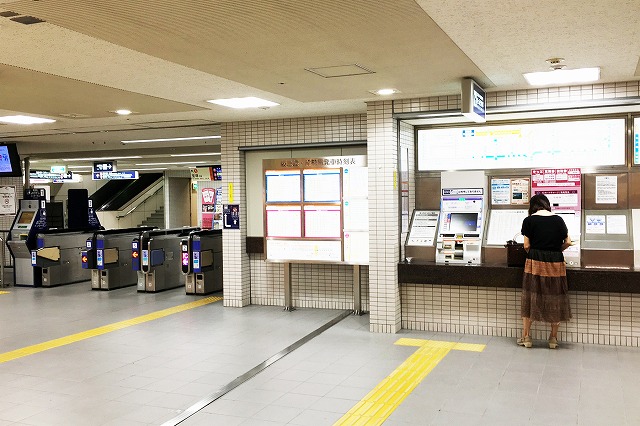 川西能勢口駅：わかりやすい構内図を作成、待ち合わせ場所2ヶ所も詳説