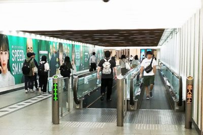 阪急大阪梅田駅から地下鉄梅田駅(御堂筋線)への道順