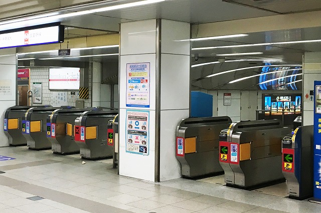 JR大阪駅から御堂筋線への乗り換え方法