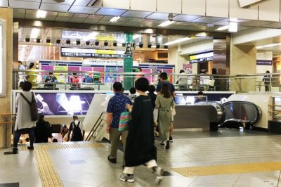 JR大阪駅から阪神大阪梅田駅へのアクセス