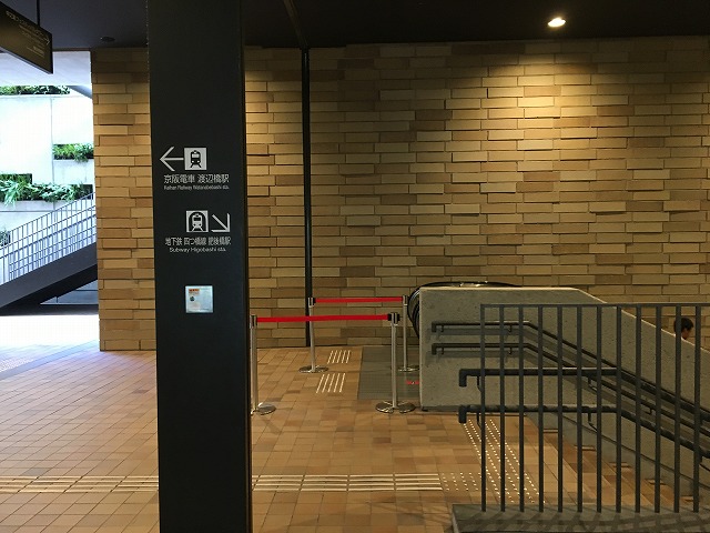 京阪渡辺橋駅：わかりやすい待ち合わせ場所は？