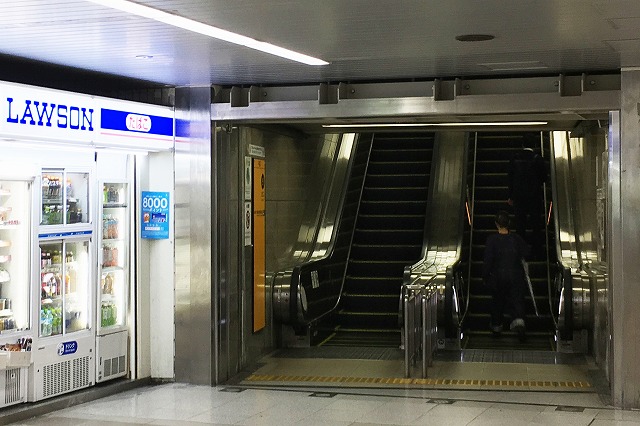 谷町線東梅田駅からJR大阪駅への乗り換え方法