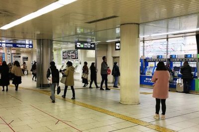 JR京都駅から地下鉄京都駅への道順