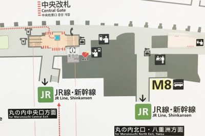 地下鉄東京駅（丸ノ内線）