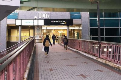 JR三ノ宮駅から「三宮オーパ2」への道順