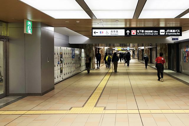 JR新大阪駅から御堂筋線への乗り換え方法