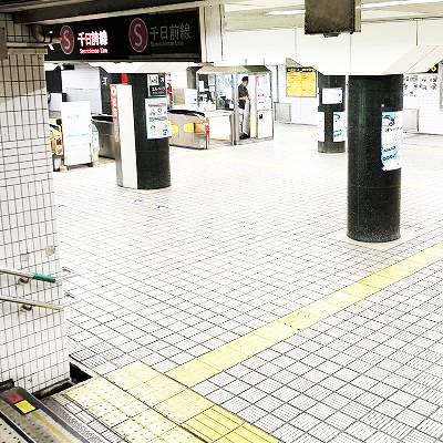 鶴橋駅：JRから千日前線への乗り換え方法