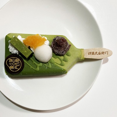 伊藤久右衛門の抹茶パフェアイスバー (まっちゃ)