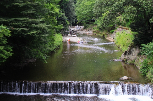 清滝｜無料で川遊び
