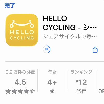 ハローサイクリング