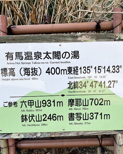 有馬温泉駅から太閤の湯への行き方