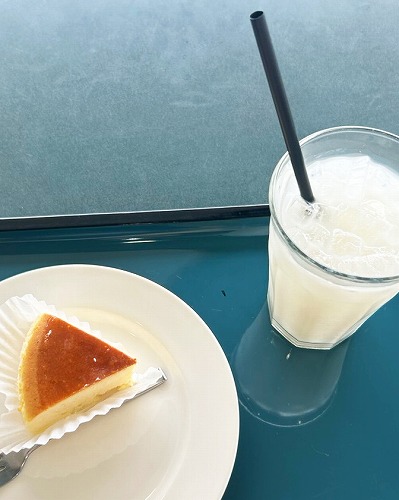「お菓子の館はしだて」でカフェ休憩
