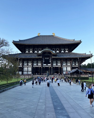 奈良公園と東大寺